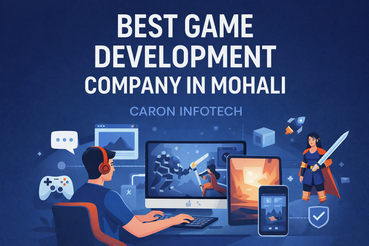  Why Caron Infotech Is the Best Game Development Company in Mohali