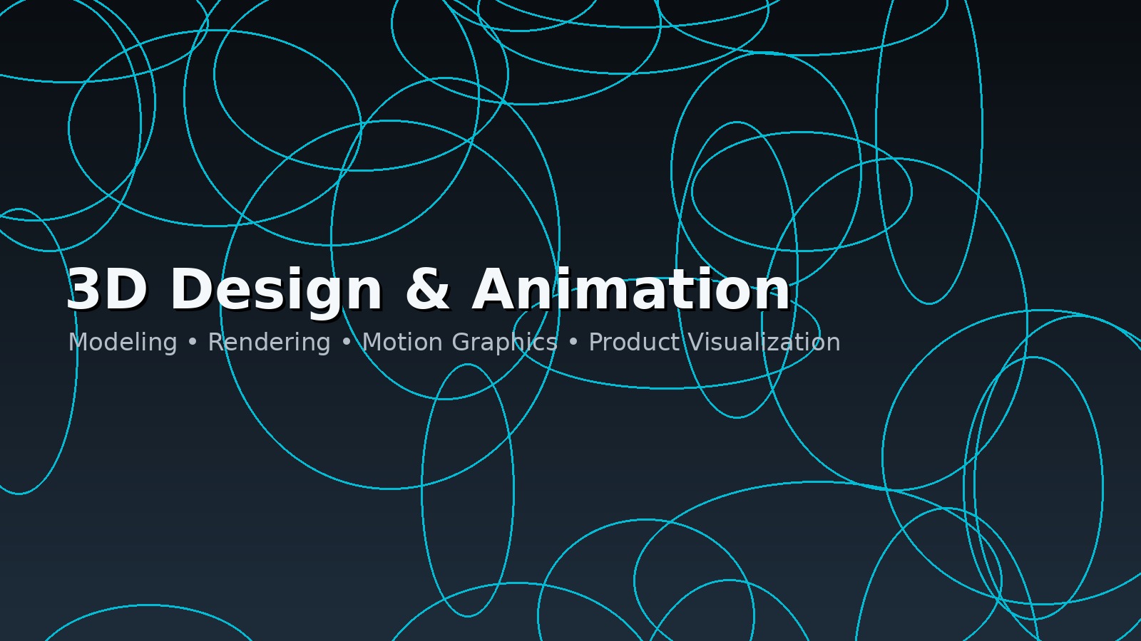 3D Design & Animation